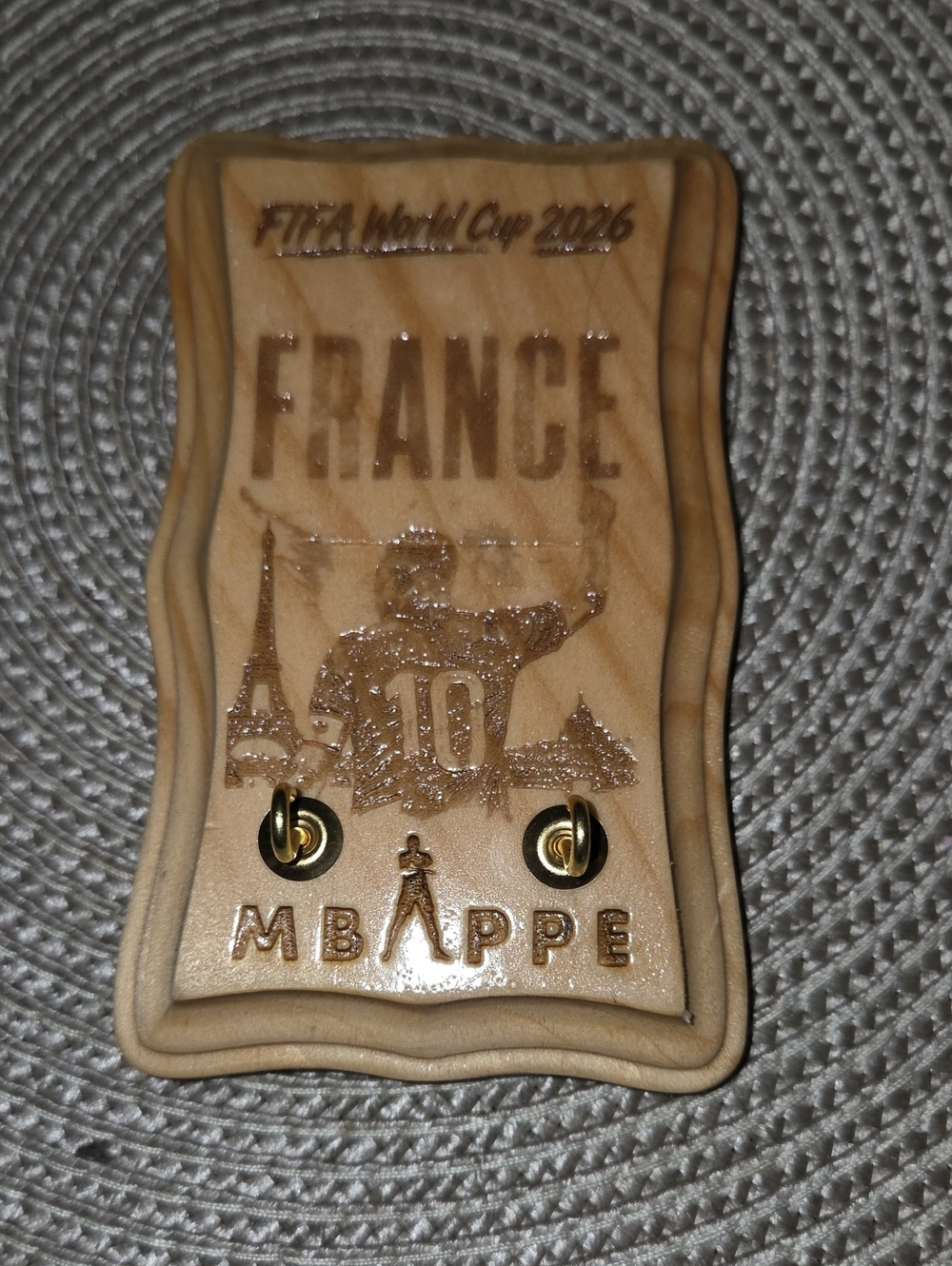 Wooden France Home Key Holder